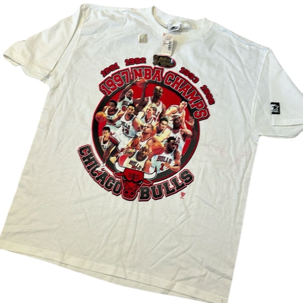 Vintage 1990’s chicago bulls championship shirt